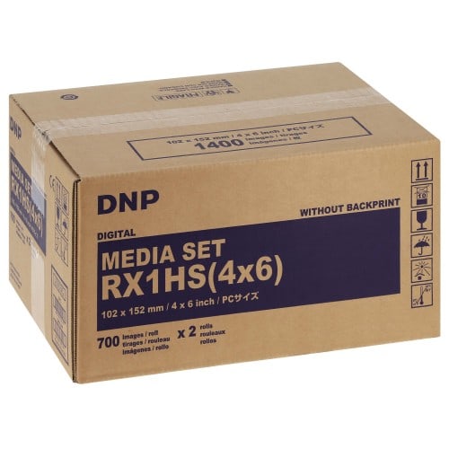 DNP - Consommable thermique pour DS-RX1 HS - 10x15cm (HS) - 1400 tirages - Non marqué au dos