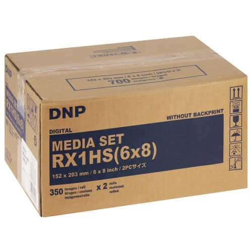 DNP - Consommable thermique pour DS-RX1 HS - 15x20cm (HS) - 700 tirages - perforé 3x (5x20cm) (spécial événementiel)