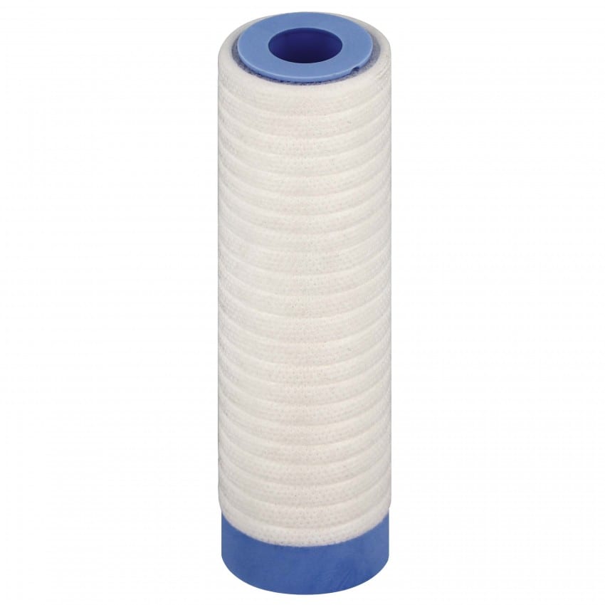 Filtre polyester MB TECH Longueur 123 mm - Diamètre extérieur 35 mm - Diamètre intérieur 30 mm - 25µ - Pour Konica, Noritsu, Ori