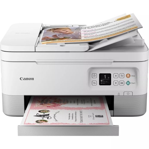 Canon PIXMA TS5150 - imprimante multifonctions jet d'encre couleur A4 - Wifi,  Bluetooth, USB - recto-verso Pas Cher