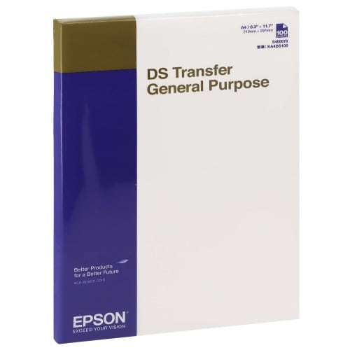 EPSON - Papier sublimation A4 DS pour SC-F100 et SC-F500 - 100 feuilles