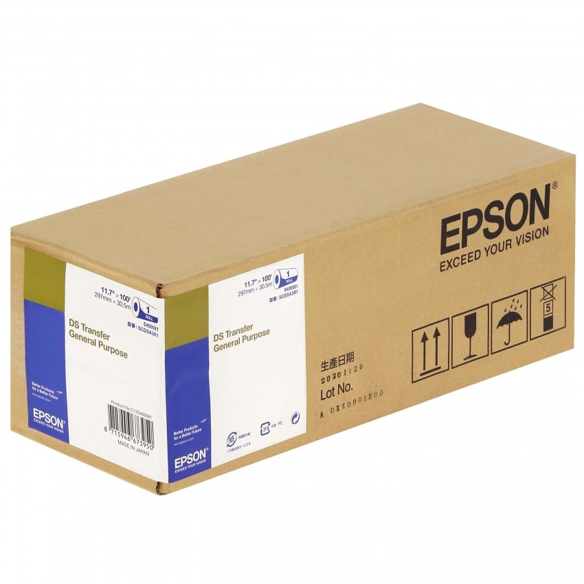 Epson papier sublimation DS 297mmx30,5m pour SC-F500