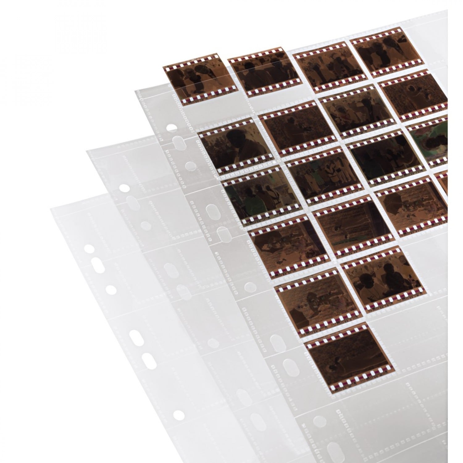 Feuillets de classement HAMA A4 - en polypropylène 80µ pour films