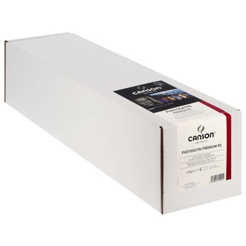 Papier jet d'encre CANSON Infinity Photosatin Premium RC extra blanc 270g - 24" (61cm) - 30m