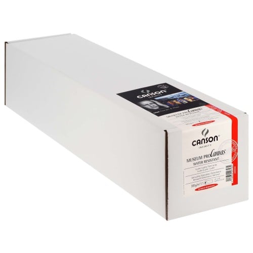 CANSON - Toile canvas jet d'encre (100% Coton) Infinity Museum ProCanvas Water Resistant lustré 385g - 24" (61cm) - 12,2m