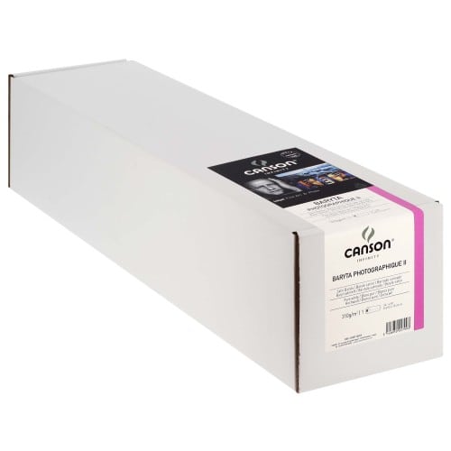 CANSON - Papier jet d'encre Infinity Baryta Photographique II blanc satiné 310g - 24" (61cm x 15,24m)