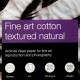 Fine Art Cotton Textured Natural mat 300g - A4 (21x29,7cm) - 25 feuilles
