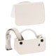 Intax Square - Blanc Craie - Simili cuir - Pour Instax Square SQ1