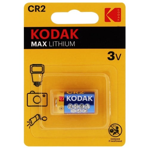 KODAK - Pile lithium CR2 CR17355 3V ULTRA Blister d'1 pile