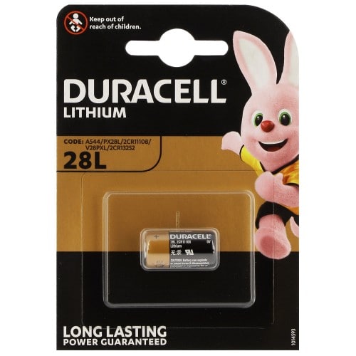 DURACELL - Pile lithium PX28L 4SR44 6V Blister d'1 pile
