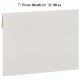 Pochette agrandissement MB TECH 32x47cm Blanche pour photo 30x45cm - Carton de 50