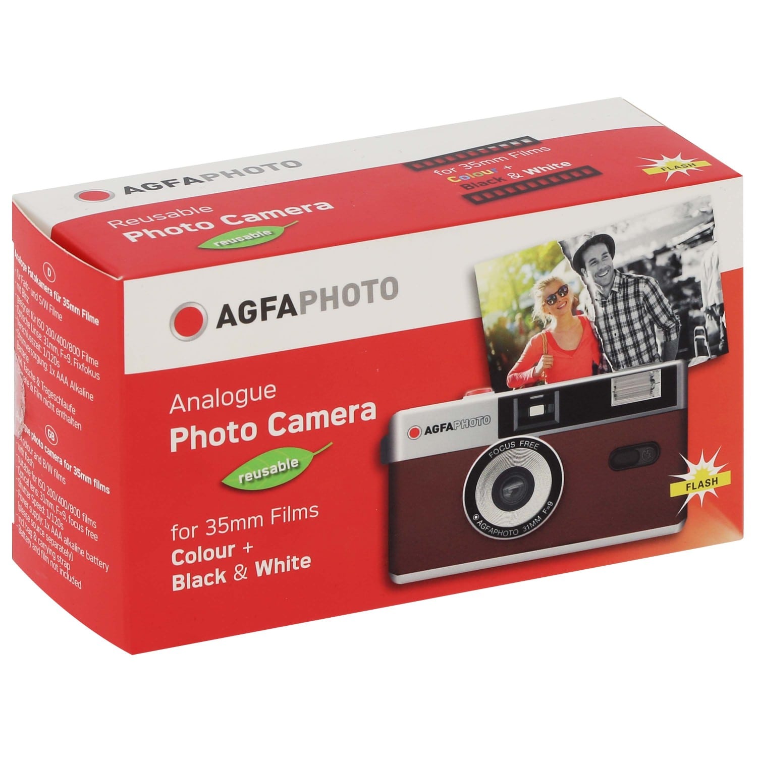 Appareil photo rechargeable AGFA Agfaphoto 35mm - Marron