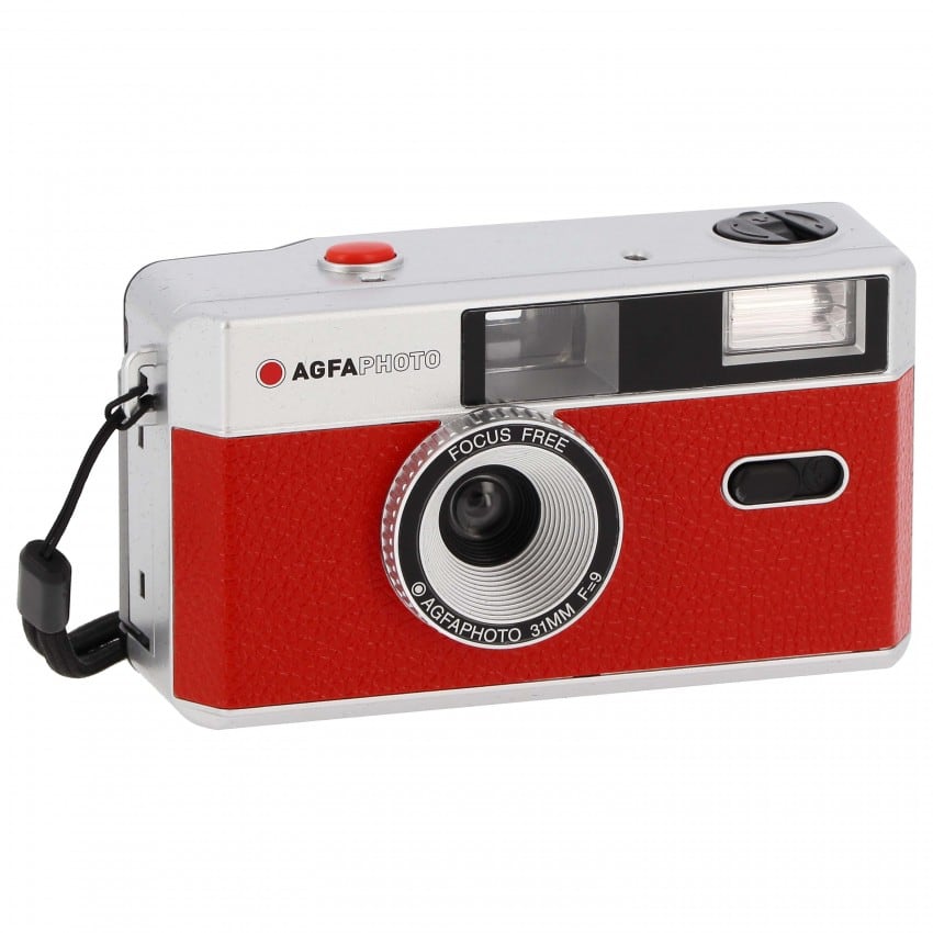 Agfa Appareil photo rechargeable 35mm Rouge