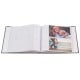 pochettes avec mémo FINE ART - 80 pages blanches - 160 photos - Couverture Grise 22,5x22cm