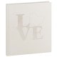 Goldbuch Livre d''or White Love 23x25 176P Blanches