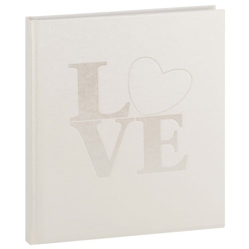 GOLDBUCH - Livre d'or Mariage WHITE LOVE - 176 pages blanches - Couverture Blanche 23x25cm