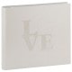 Goldbuch Album Mariage Classeur 2 anneaux White Love 25,5x27,5 50P *