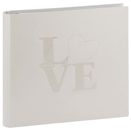 Goldbuch Album Mariage Classeur 2 anneaux White Love 25,5x27,5 50P *