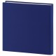 traditionnel JUMBO FINE ART - 100 pages blanches + feuillets cristal - 400 photos - Couverture Bleue 30x30cm