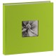 traditionnel JUMBO FINE ART - 100 pages blanches + feuillets cristal - 400 photos - Couverture Kiwi 30x30cm