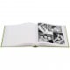 traditionnel JUMBO FINE ART - 100 pages blanches + feuillets cristal - 400 photos - Couverture Kiwi 30x30cm