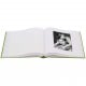 traditionnel JUMBO FINE ART - 100 pages blanches + feuillets cristal - 400 photos - Couverture Kiwi 30x30cm