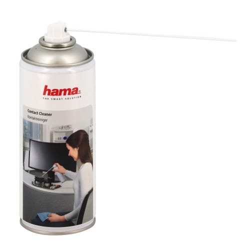 HAMA - Spray nettoyant avec prolongateur - pour matériel informatique, imprimante et bureautique, outil ou tout appareil professionnel - 400ml