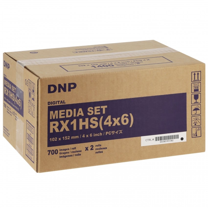 Consommable thermique DNP Pour DSRX1 - HS - 10x15cm (HS) - 1400 tirages