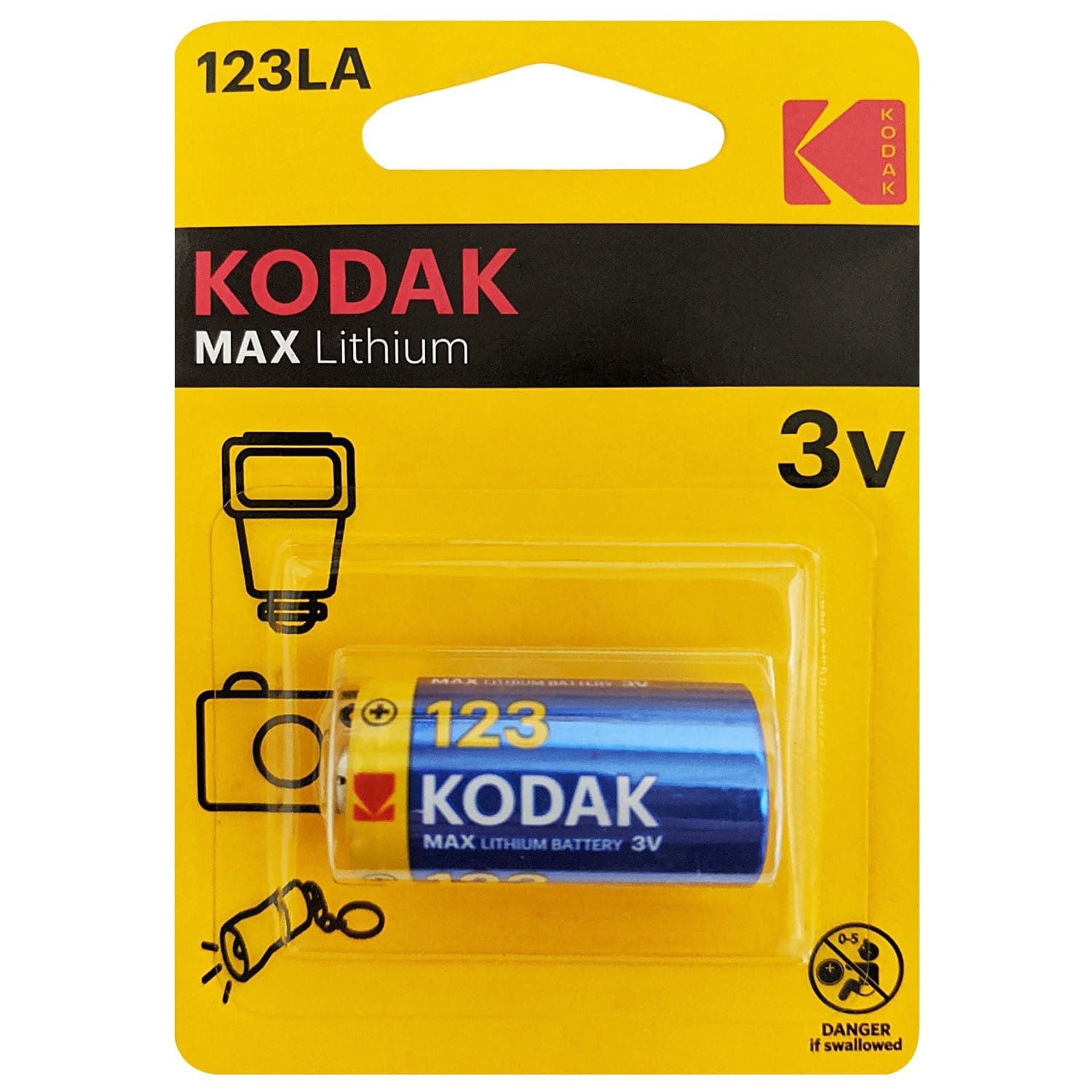 Pile lithium CR2430 3V KODAK Blister d'1 pile