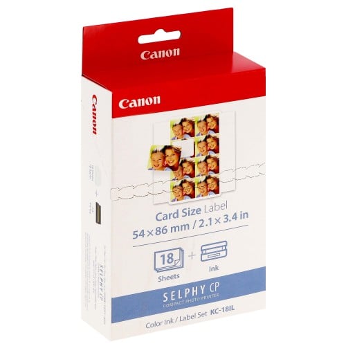 Canon RP-108 kit encre couleur pour imprimante Selphy au format