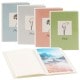 pochettes sans mémo SUSI PASTELL - 24 pages blanches - 24 photos - Couverture Coloris aléatoire 12,5x16,5cm - à l'unité