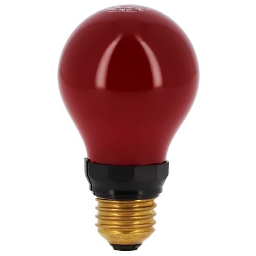 Kaiser lampe inactinique de laboratoire rouge 15 W - 230 V culot E27