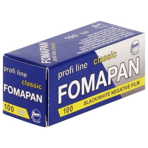 FOMAPAN - Film noir et blanc PROFI LINE CLASSIC 100 Format 120 - Vendu par 10
