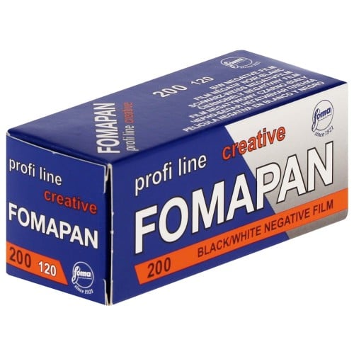 FOMAPAN - Film noir et blanc PROFI LINE CREATIVE 200 Format 120 - Vendu par 10