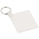 Porte-clefs UNISUB plastique - Forme carré, recto-verso - Dim. 57,2x57,2mm (Ep. 2,29mm)