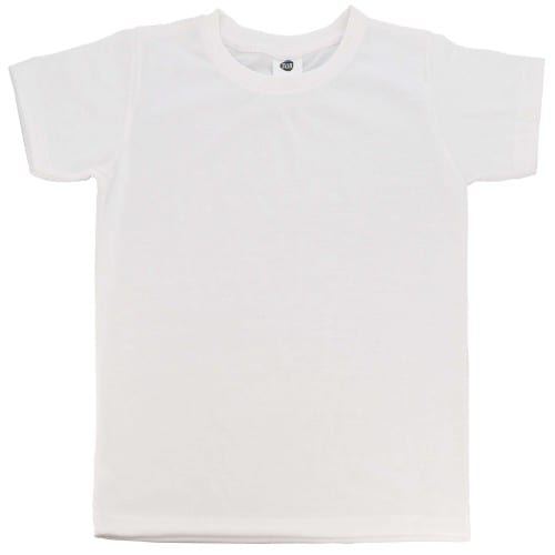 T-shirt enfant - 100% polyester sensation coton - Taille 6 ans