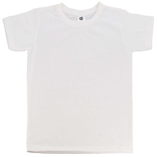 T-shirt TECHNOTAPE enfant 100% polyester sensation coton Taille 10 ans