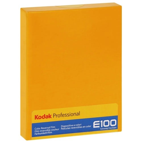 KODAK - Film inversible EKTACHROME E100 Format 4x5 inch - 10 feuilles - à l'unité