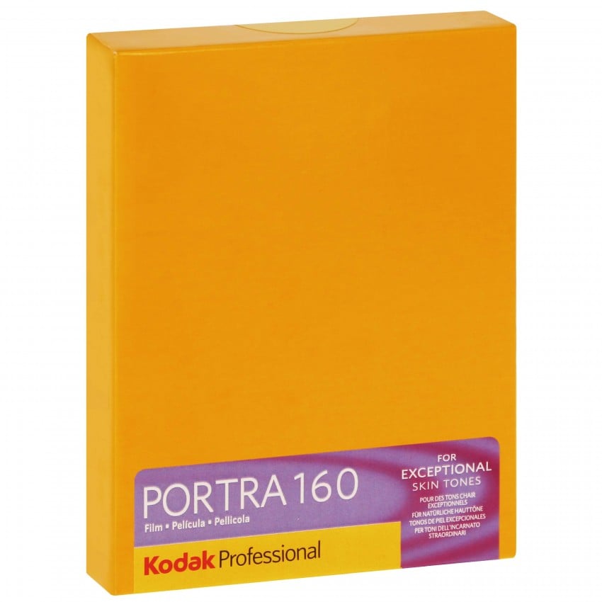 PORTRA 160 Format 4x5 inch - 10 feuilles - à l'unité