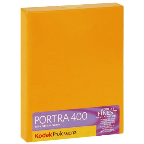 KODAK - Film couleur PORTRA 400 Format 4x5 inch - 10 feuilles - à l'unité