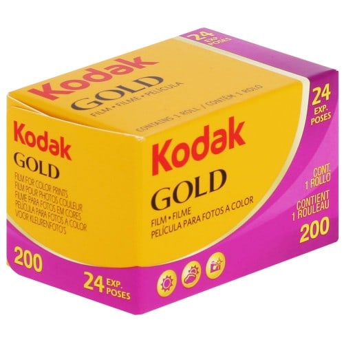 KODAK - Film couleur Gold New 200 iso  135/24P - Vendu par 10