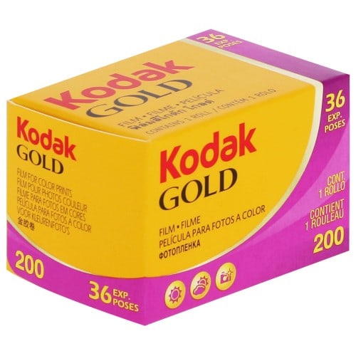 KODAK - Film couleur Gold New 200 iso 135/36P - Vendu par 10