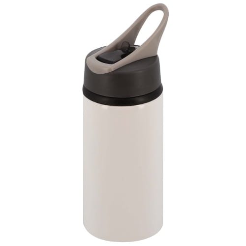 Gourde TECHNOTAPE 500ml (17oz) Blanc avec poignée - Diamètre 72mm