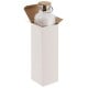 Bouteille thermos inox blanc 750ml pour sublimation (l''unité) *