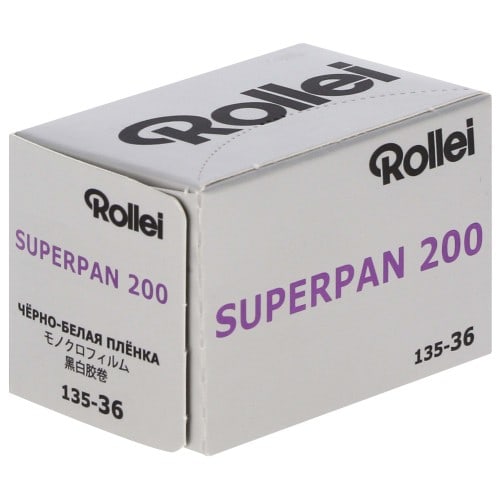 ROLLEI - Film noir et blanc SUPERPAN 200 Format 135 - 36 poses