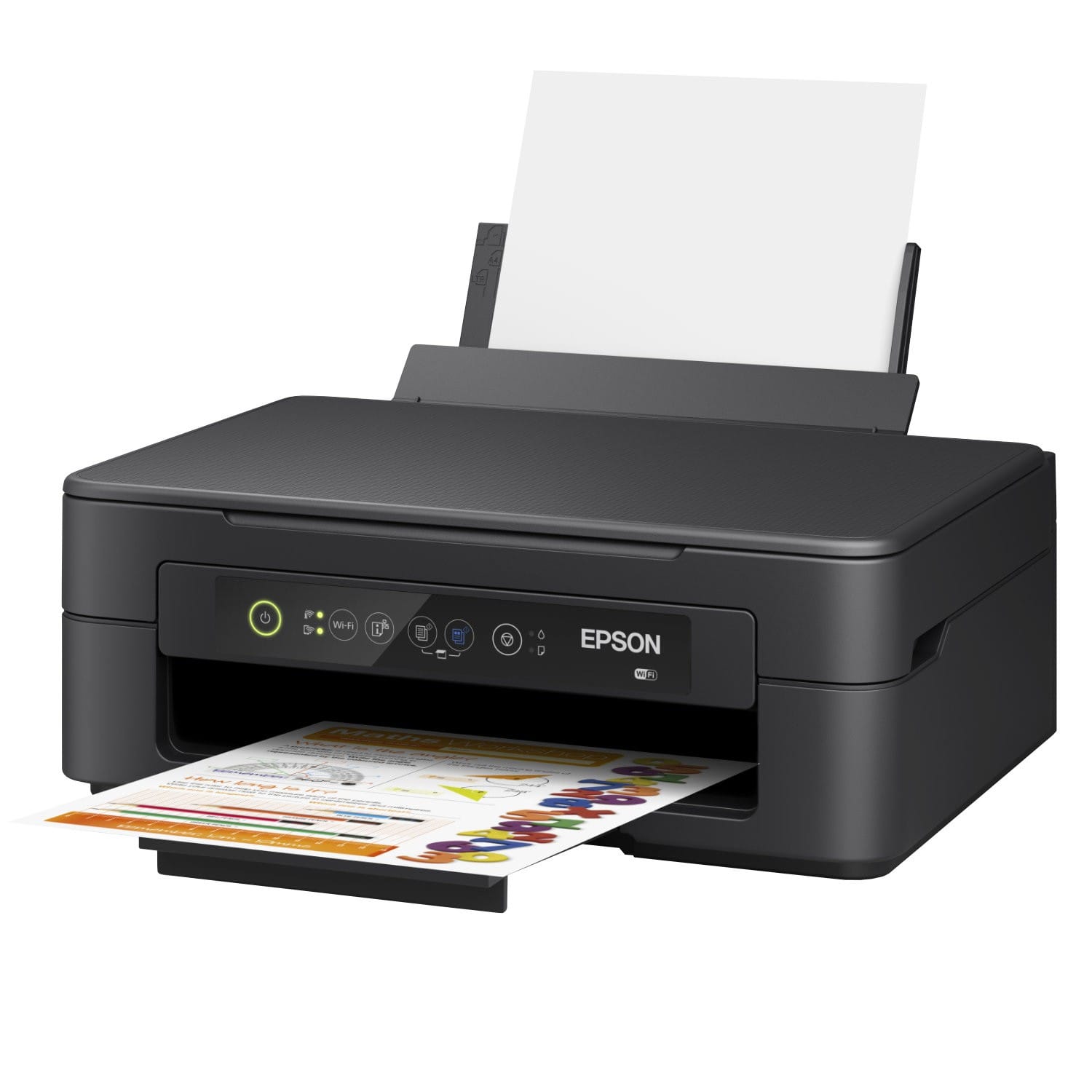 Epson Imprimante Expression Home XP-2100, Multifonction 3-en-1 : Imprimante  / Scanner / Copieur, A4, Jet d'encre couleur, Wifi Direct, Cartouches