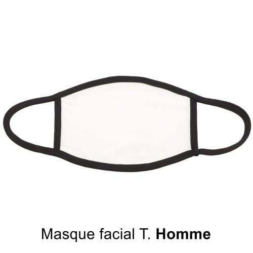 Masque facial Homme pour sublimation (1p) *