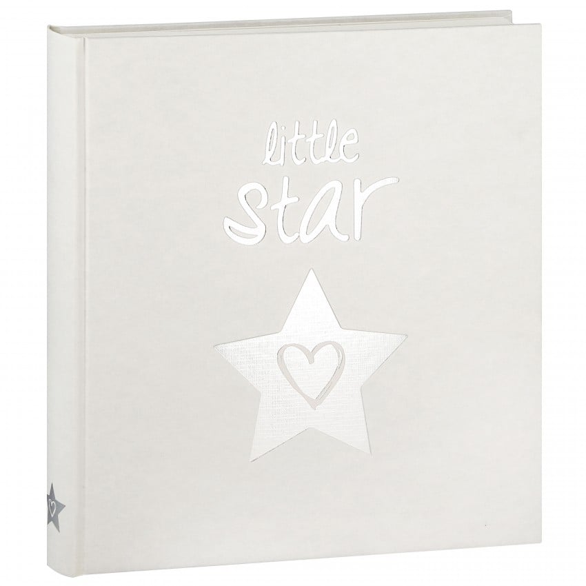 Naissance LITTLE STAR - 50 pages blanches - 200 photos - Couverture 28x30cm
