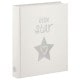 Naissance LITTLE STAR - 50 pages blanches - 200 photos - Couverture 28x30cm