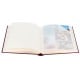 traditionnel SQUARE - 100 pages blanches - 500 photos - Couverture Bordeaux 30x32cm + fenêtre